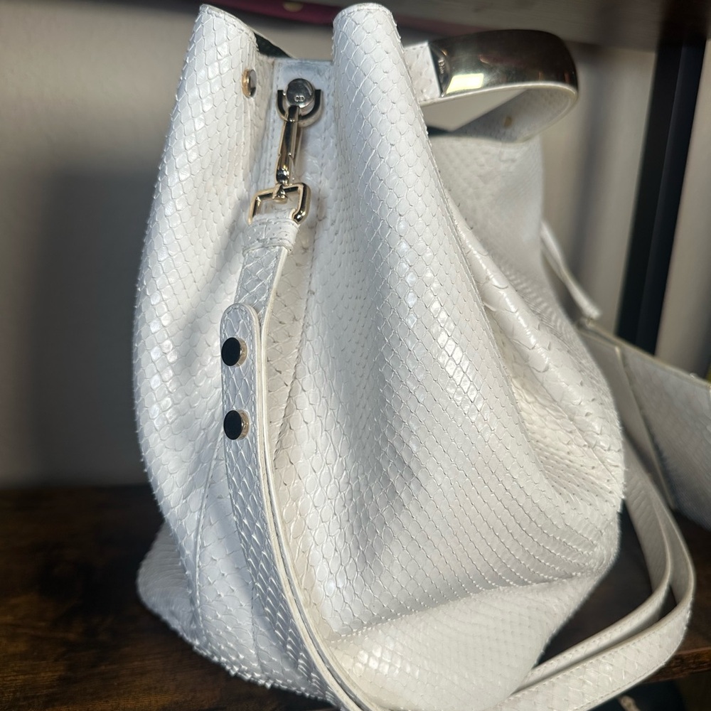 ULTRA RARE Dior Python White Gold Runway Bag - Picture 5 of 14